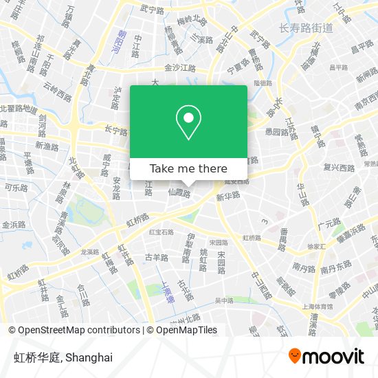虹桥华庭 map