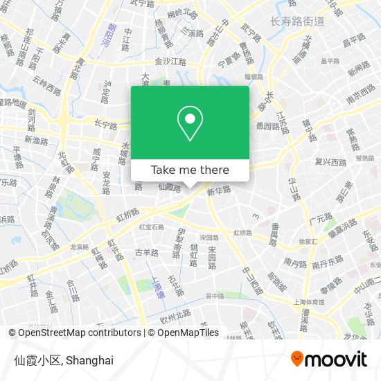 仙霞小区 map