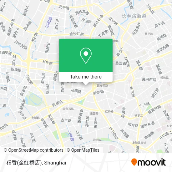 稻香(金虹桥店) map