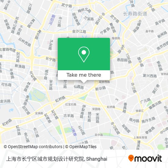 上海市长宁区城市规划设计研究院 map