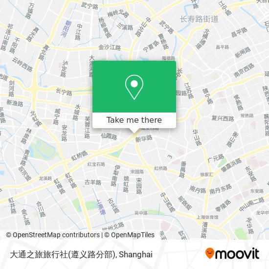 大通之旅旅行社(遵义路分部) map