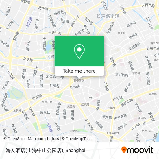 海友酒店(上海中山公园店) map
