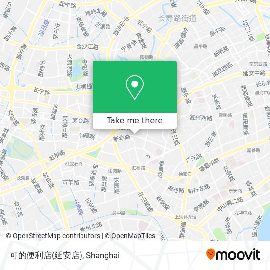 可的便利店(延安店) map