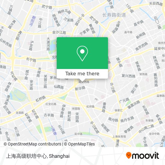 上海高级职培中心 map