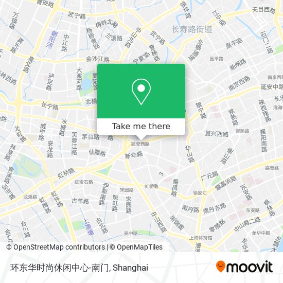 环东华时尚休闲中心-南门 map