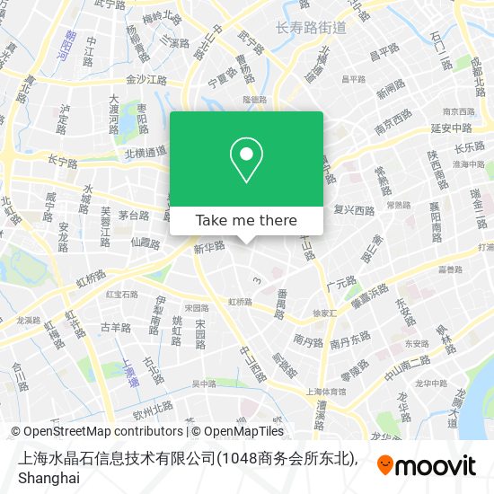 上海水晶石信息技术有限公司(1048商务会所东北) map