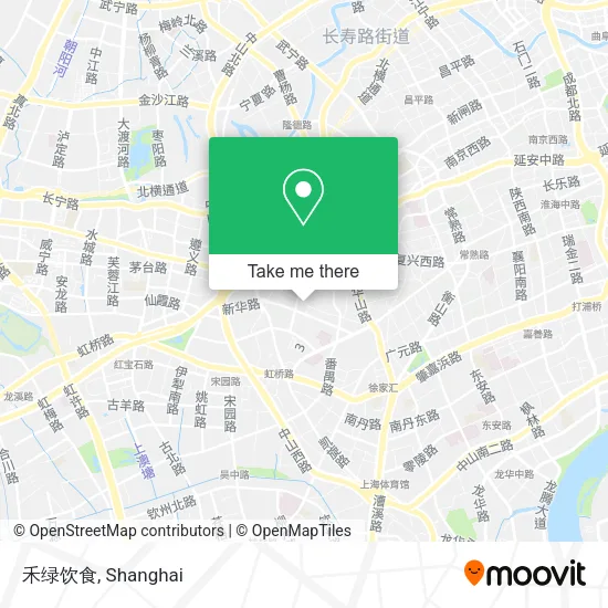 禾绿饮食 map