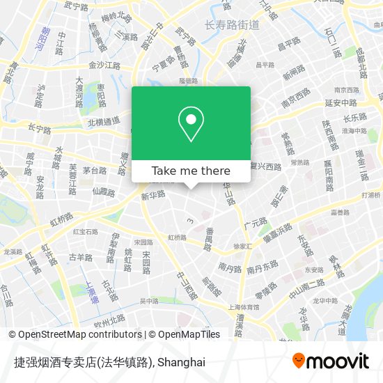 捷强烟酒专卖店(法华镇路) map