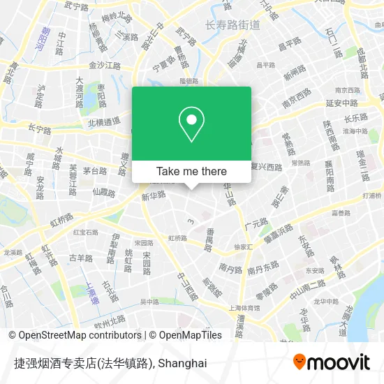 捷强烟酒专卖店(法华镇路) map