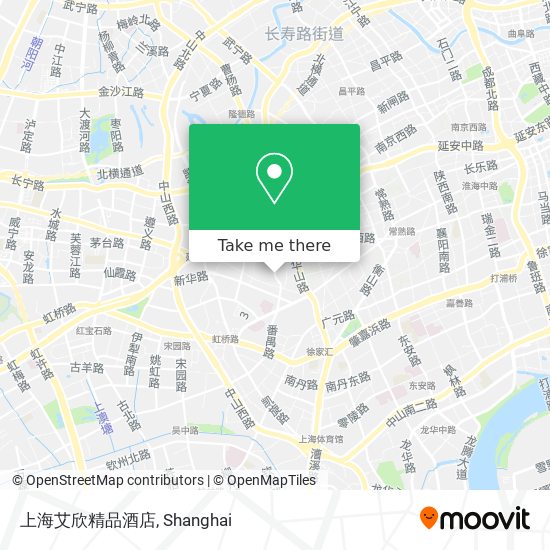 上海艾欣精品酒店 map