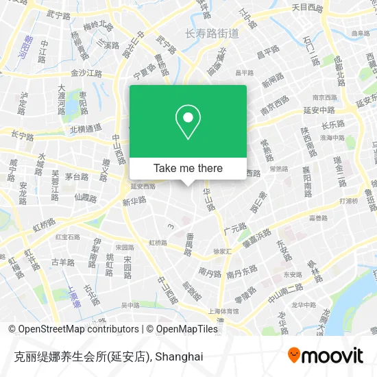 克丽缇娜养生会所(延安店) map
