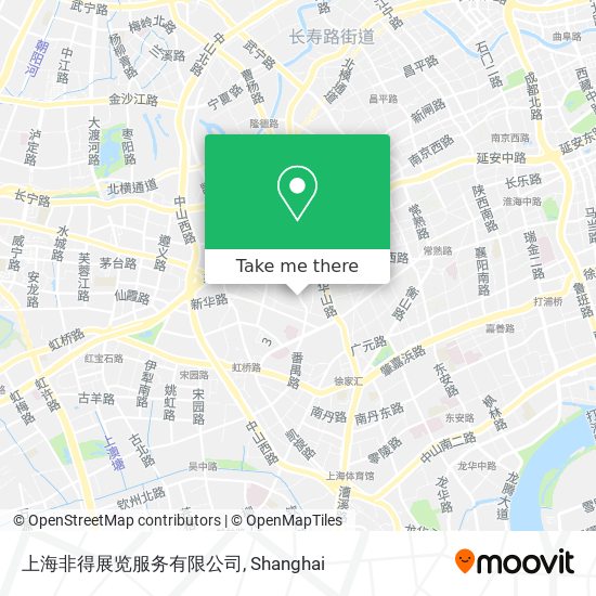 上海非得展览服务有限公司 map