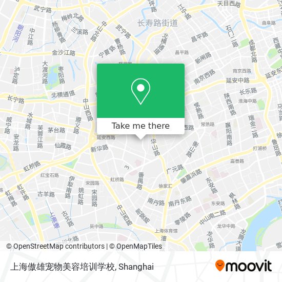 上海傲雄宠物美容培训学校 map