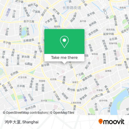 鸿申大厦 map