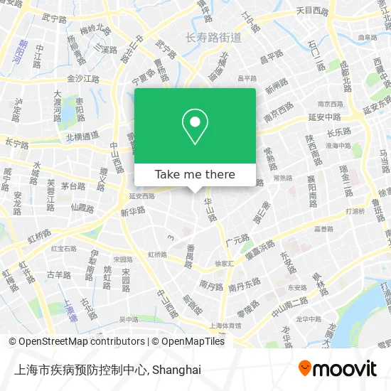 上海市疾病预防控制中心 map