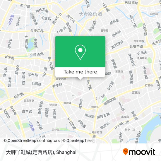 大脚丫鞋城(定西路店) map