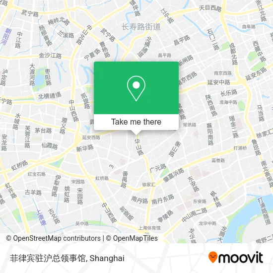 菲律宾驻沪总领事馆 map