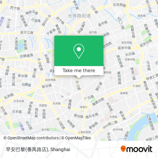 早安巴黎(番禺路店) map