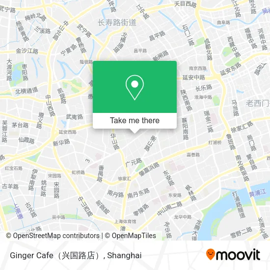 Ginger Cafe（兴国路店） map