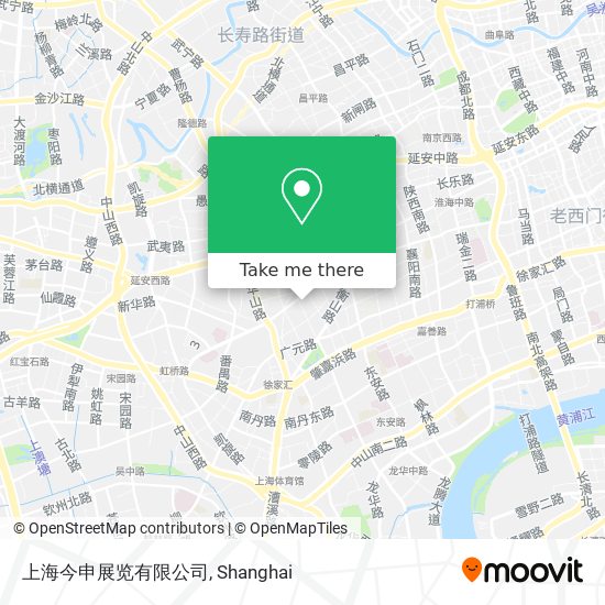 上海今申展览有限公司 map