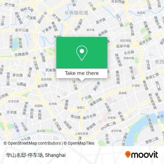 华山名邸-停车场 map