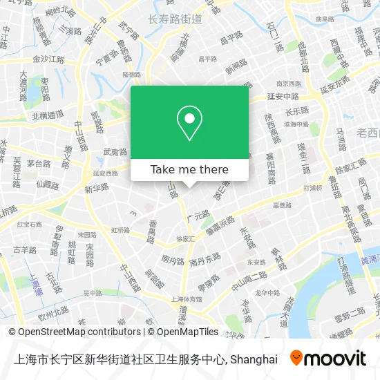 上海市长宁区新华街道社区卫生服务中心 map