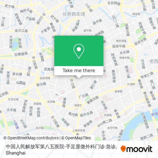 中国人民解放军第八五医院-手足显微外科门诊·急诊 map