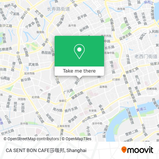 CA SENT BON CAFE莎颂邦 map