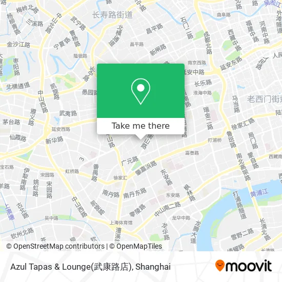 Azul Tapas & Lounge(武康路店) map