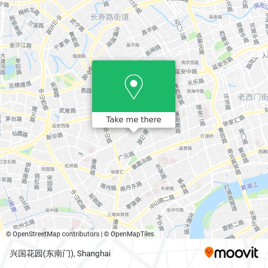 兴国花园(东南门) map