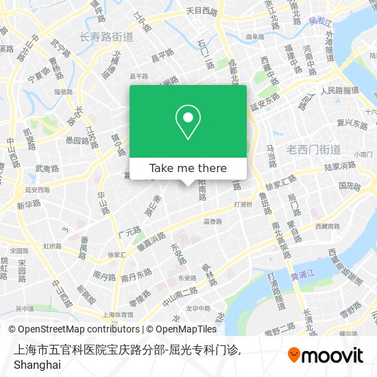 上海市五官科医院宝庆路分部-屈光专科门诊 map