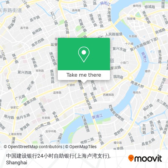 中国建设银行24小时自助银行(上海卢湾支行) map