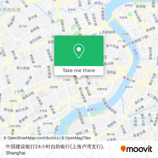 中国建设银行24小时自助银行(上海卢湾支行) map