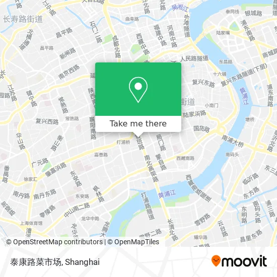 泰康路菜市场 map