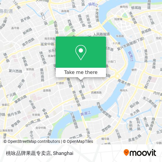 桃咏品牌果蔬专卖店 map