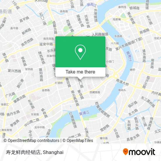 寿龙鲜肉经销店 map