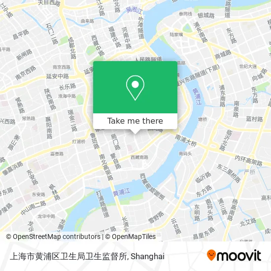 上海市黄浦区卫生局卫生监督所 map