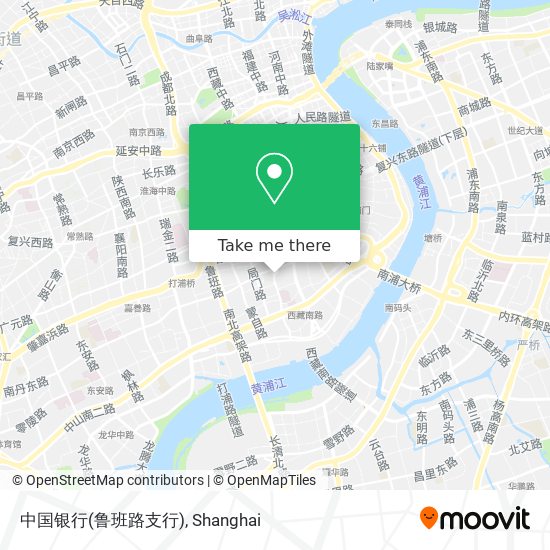 中国银行(鲁班路支行) map