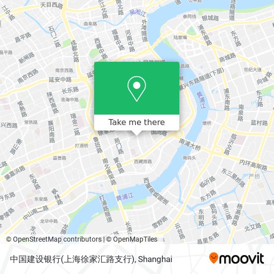 中国建设银行(上海徐家汇路支行) map