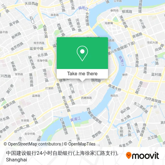 中国建设银行24小时自助银行(上海徐家汇路支行) map