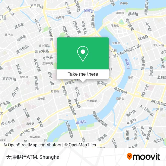 天津银行ATM map