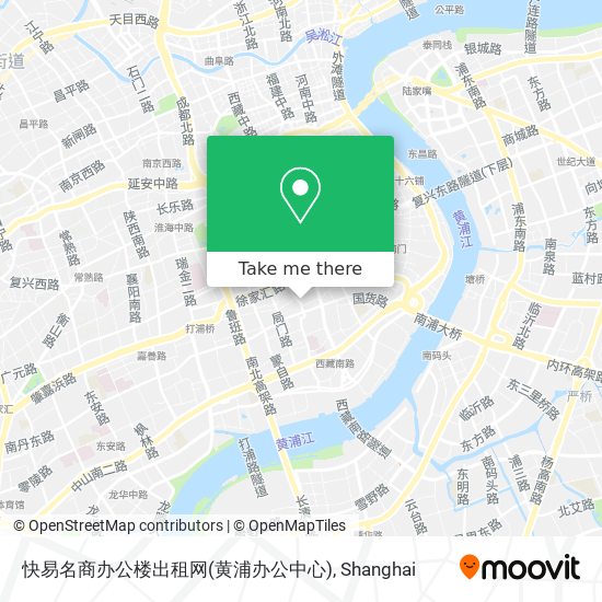 快易名商办公楼出租网(黄浦办公中心) map
