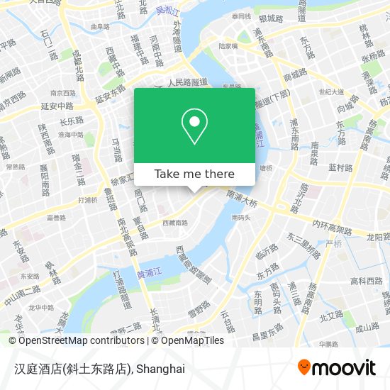 汉庭酒店(斜土东路店) map