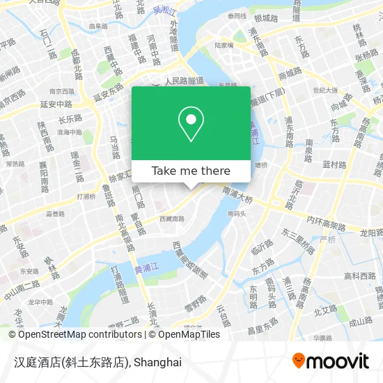 汉庭酒店(斜土东路店) map