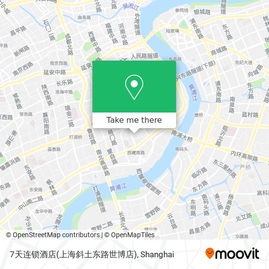7天连锁酒店(上海斜土东路世博店) map