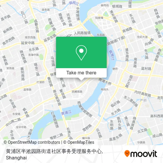 黄浦区半淞园路街道社区事务受理服务中心 map