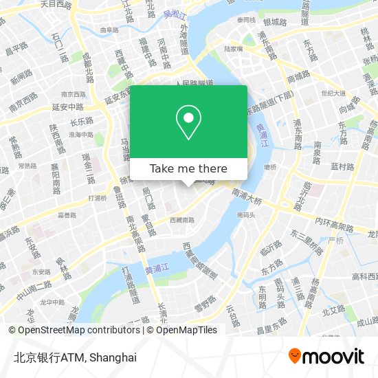 北京银行ATM map