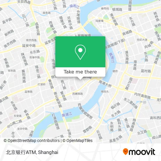 北京银行ATM map