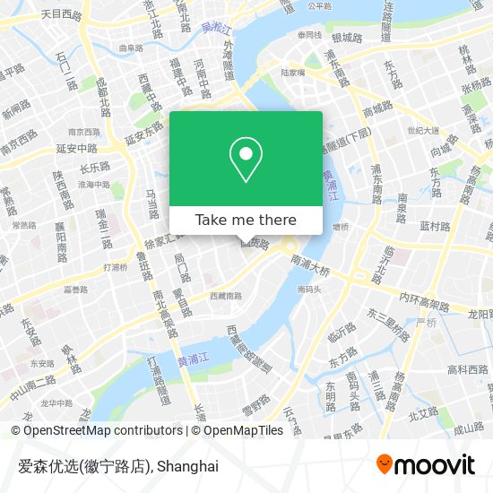 爱森优选(徽宁路店) map