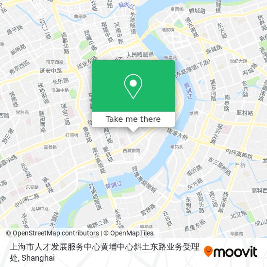 上海市人才发展服务中心黄埔中心斜土东路业务受理处 map